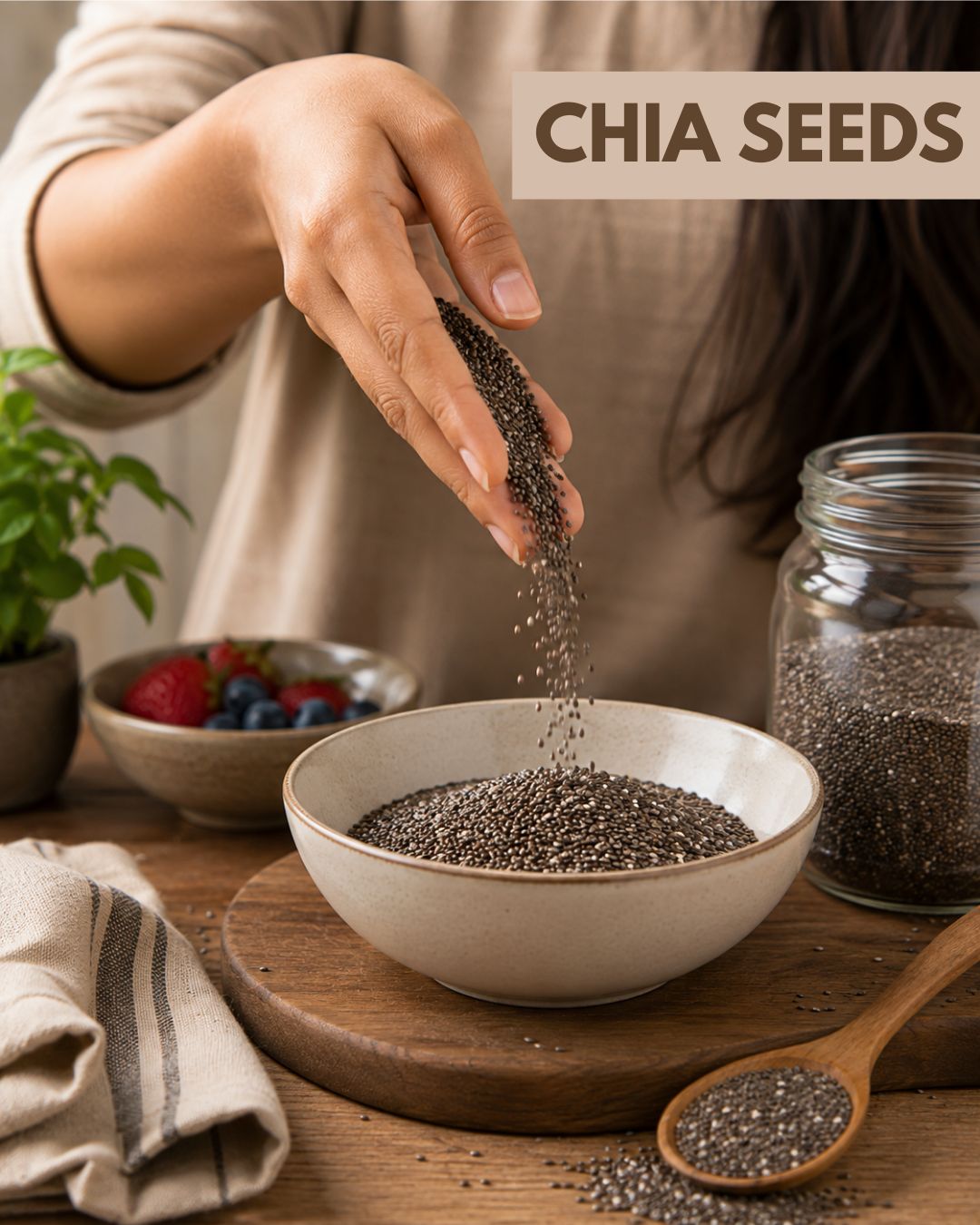 Chia Seeds for Weight Loss | Combo Pack of 2 (200G X 2)