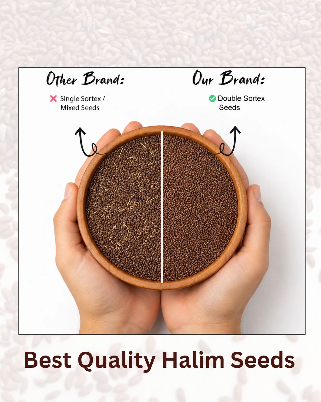 Halim Seeds Asaliya Combo Pack 500X2 - 1KG